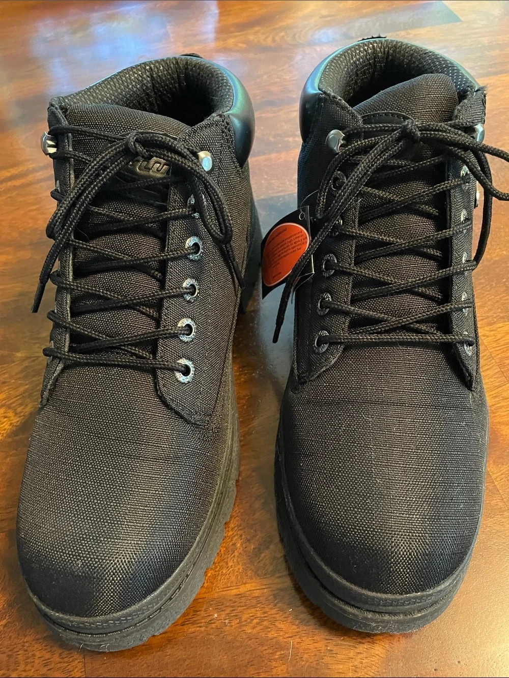 NY LUGZ Co Drifter Ripstop Chukka Boot, Men’s 9.5, Black